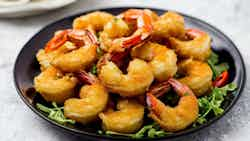 Battered And Fried Shrimp (camaron Rebosado)