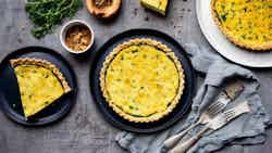 Bavarian Mushroom and Cheese Tart (Bayrische Pilz- und Käsetarte)