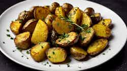 Bavarian Mustard Roasted Potatoes (Bayrische Senf-Kartoffeln)