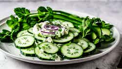 Bayrischer Gurkensalat (bavarian Cucumber Salad)