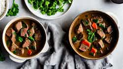 Beef And Coconut Stew (tinaktak)