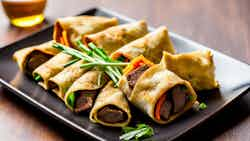 Beef Egg Rolls