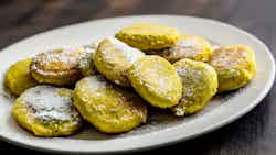 Beignets De Banane Verte Et Morue (green Banana And Saltfish Fritters)