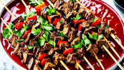 Beijing Style Spicy Lamb Skewers (辣子羊肉串)