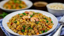 Belacan Fried Rice (shrimp Paste Fried Rice Surprise)