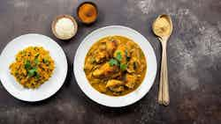 Belizean Coconut Curry Chicken