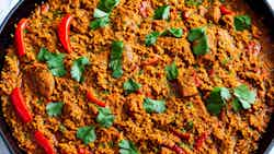 Benachin (exotic Gambian Jollof)