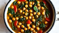 Berber Chickpea And Spinach Stew