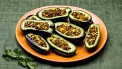 Berenjenas Rellenas (chilean-style Stuffed Eggplants)