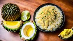 Betawi Sticky Rice With Durian (betawi Ketan Durian)