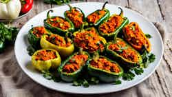 Bharwan Shimla Mirch (stuffed Bell Peppers)