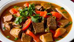 Bhutanese Pork Stew With Vegetables And Rice (phaksha Paa Tshoem Paa)