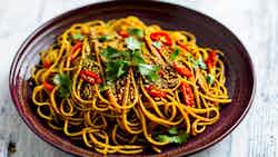 Bhutanese Spicy Buckwheat Noodles (puta)