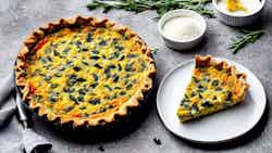 Biltong And Cheese Quiche