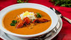 Bisque Lobster Pedas (spicy Lobster Bisque)