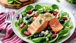 Blueberry Salmon Salad