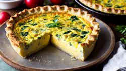 Boerenkool And Gouda Quiche