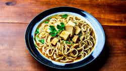 Boiled Noodles In Gravy (mee Rebus)