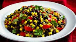 Bolivian Quinoa And Black Bean Salad