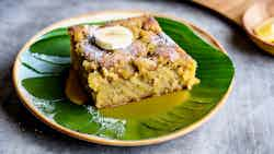 Bolu Pisang Manis (sweet And Sticky Banana Cake)