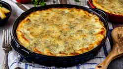 Bosanska Gratinirana Pita Sa Gljivama I Krompirom (bosnian Mushroom And Potato Gratin)