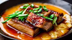 Braised Pork Belly with Soy Sauce (Hóngshāo Ròu)