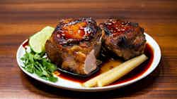 Braised Pork Knuckle with Soy Sauce (Hóngshāo Zhūjiǎo)