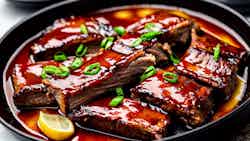 Braised Pork Ribs with Soy Sauce (红烧排骨)