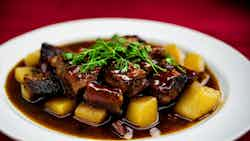 Braised Spare Ribs with Potatoes (土豆红烧排骨)