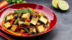 Braised Tofu with Vegetables (红烧豆腐)