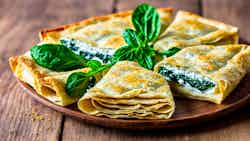 Brik (algerian Spinach And Feta Borek)