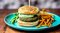 Broad Bean Burger (bigilla Burger)