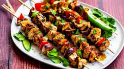 Brochetas Marinadas En Mojo (mojo Marinated Skewers)