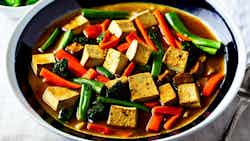 Buddha's Delight Braised Tofu And Vegetables