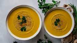 Bul (pumpkin And Coconut Soup)