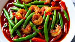 Buncis Sambal Pedas (spicy Sambal Green Beans)