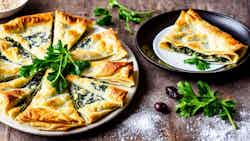 Burek (flaky Spinach Pastry)