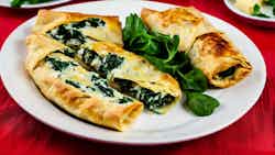 Burek (savory Spinach And Cheese Bourekas)