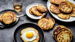 Buryat Potato Pancakes (Buryat: Шөмбөр)