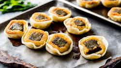 Butter Tart Potstickers (黄油挞锅贴)