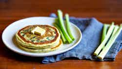 Butter Tart Spring Onion Pancakes (黄油挞葱油饼)