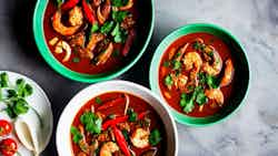 Cakalang Bumbu Rujak (spicy And Tangy Seafood Soup)