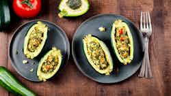 Calabacitas Rellenas (honduran Stuffed Zucchini)