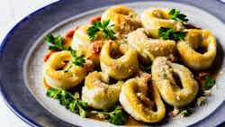 Calamari Ripieni (stuffed Calamari Surprise)