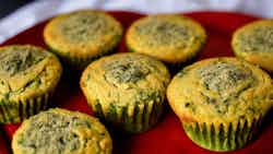 Callaloo Maisileivamuffinid (callaloo Cornbread Muffins)