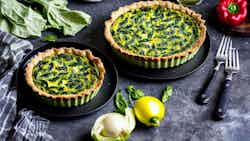 Callaloo Quiche