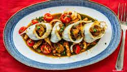 Calmar Farcis Corse (corsican Stuffed Squid)