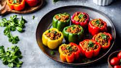 Cantabrian Style Stuffed Bell Peppers (Pimientos Rellenos a la Cántabra)