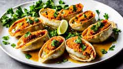 Cantabrian Style Stuffed Calamari (Calamares Rellenos a la Cántabra)