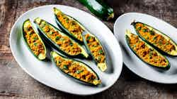 Cantabrian Style Stuffed Zucchini (Calabacines Rellenos a la Cántabra)